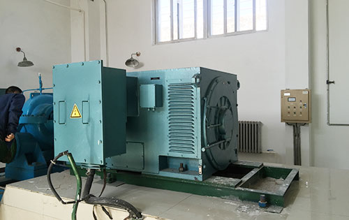 大安镇某水电站工程主水泵使用我公司高压电机